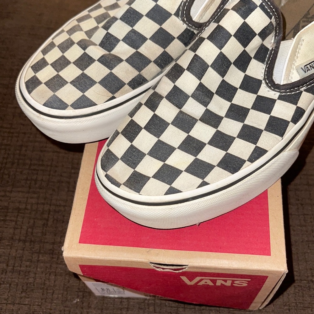 Checkered Vans